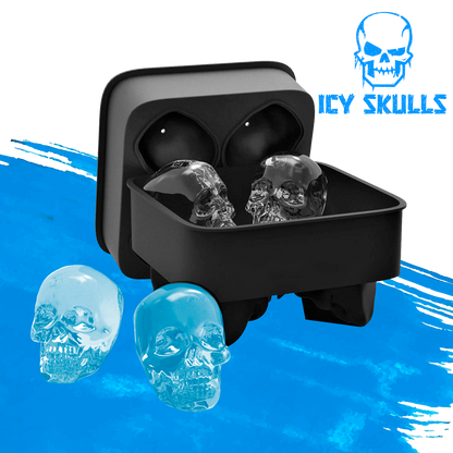 Ice Tray - Icy Skulls