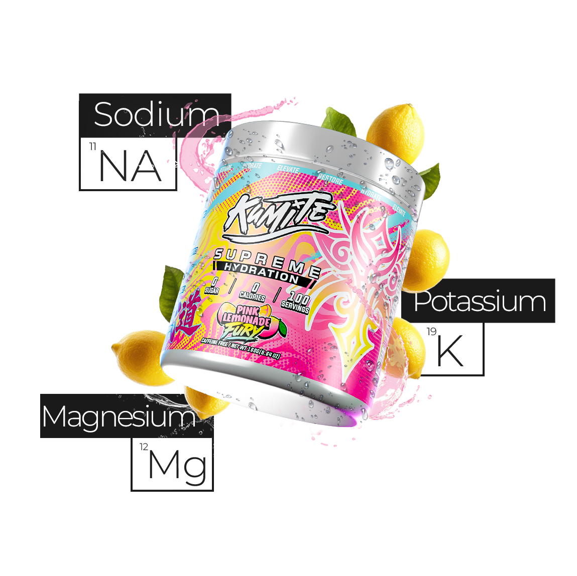 Pink Lemonade Fury (100 portioner)