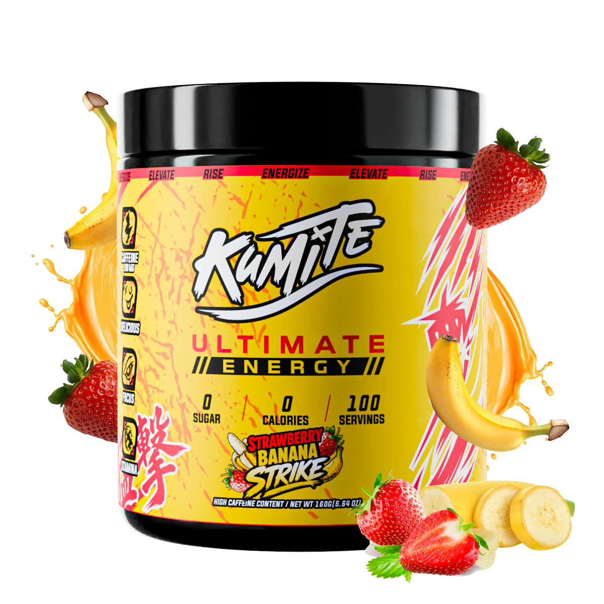 Strawberry Banana Strike (100 portioner)